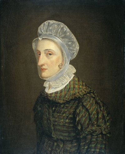 Portret Marii Petronelli Mann, żony Heinricha Gottfrieda Theodora Crone autorstwa Jan Philip Simon