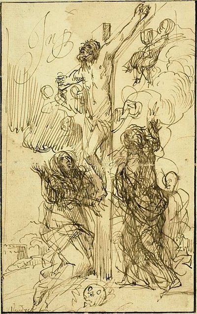 Ukrzyżowanie autorstwa Jan Philipsz. van Bouckhorst