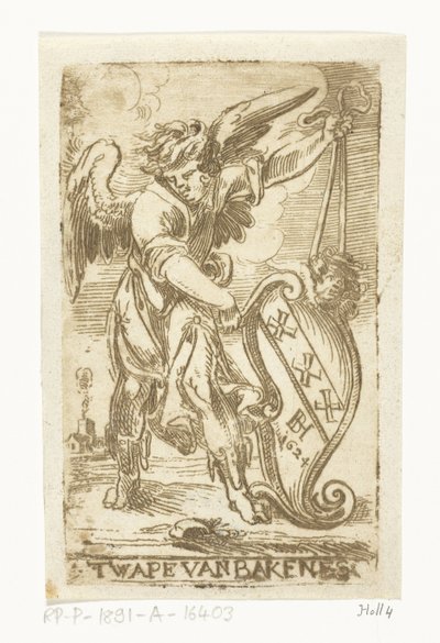 Herb rodziny Bakkenes Wapen van Bakenes (tytuł na obiekcie) autorstwa Jan Philipsz. van Bouckhorst