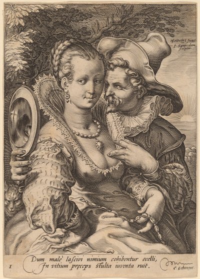 Widok autorstwa Jan Pietersz Saenredam after Hendrik Goltzius