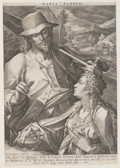 Noli Me Tangere autorstwa Jan Sadeler I