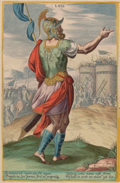 Levi autorstwa Jan Sadeler I after Crispen van den Broecke