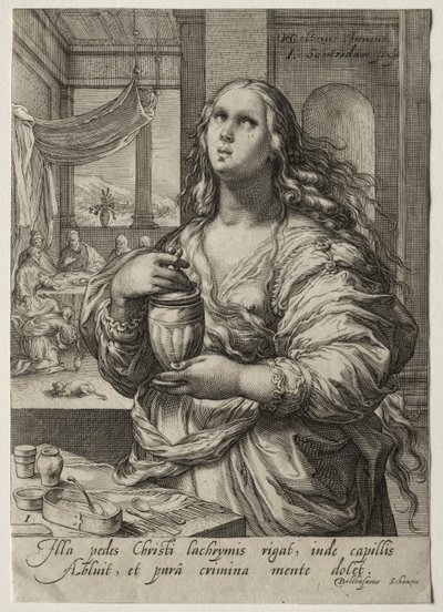 Bohaterki Nowego Testamentu: Maria Magdalena autorstwa Jan Saenredam