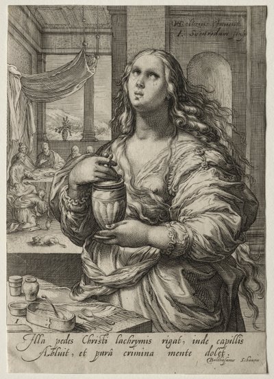 Bohaterki Nowego Testamentu: Maria Magdalena. autorstwa Jan Saenredam