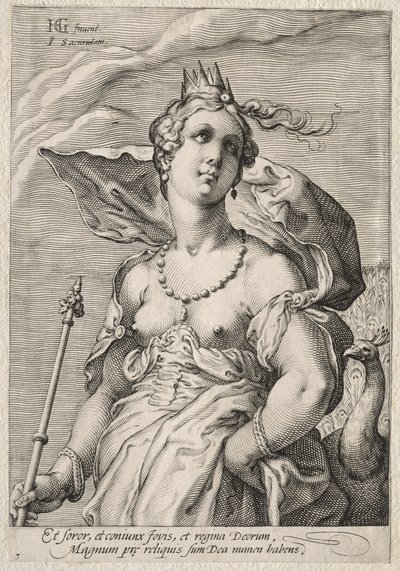 Juno autorstwa Jan Saenredam