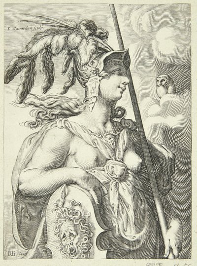 Pallas autorstwa Jan Saenredam