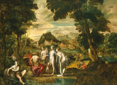 Sąd Paryski, koniec XVI wieku. autorstwa Jan Soens