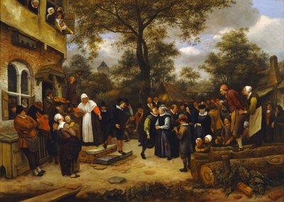 Małżeństwa wiejskie autorstwa Jan Steen