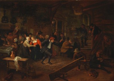 Uczta weselna autorstwa Jan Steen