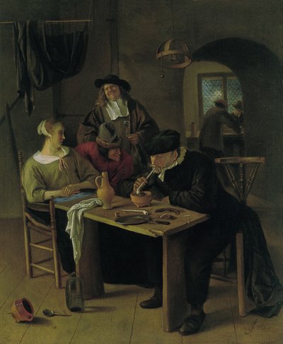 Scena w tawernie autorstwa Jan Steen