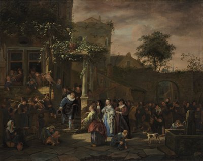 Wesele w wiosce autorstwa Jan Steen