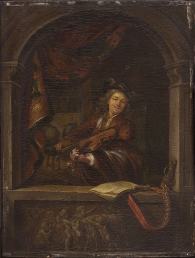 Skrzypek autorstwa Jan Steen
