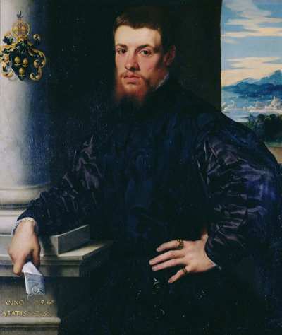 Melchior z Brauweilera (1515-69) 1540 autorstwa Jan Stephen van Calcar