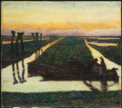 Spodnie W Krainie Wodnej (olej na płótnie) autorstwa Jan Toorop