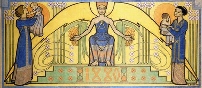 Strażnik życia autorstwa Jan Toorop
