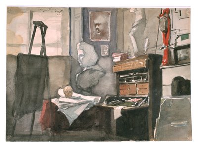 Mój pokój w Delft autorstwa Jan Toorop