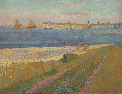 Schelde niedaleko Veere, 1907 autorstwa Jan Toorop