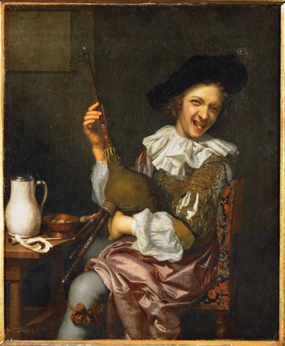 Kobziarz (obraz) autorstwa Jan Tilius