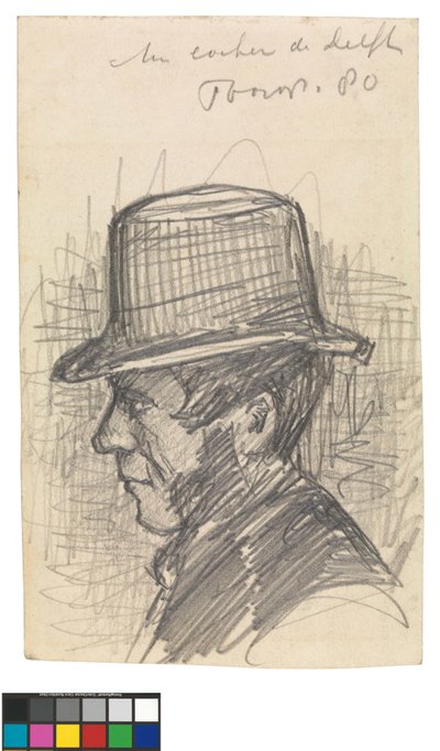 Woźnica w Delft autorstwa Jan Toorop
