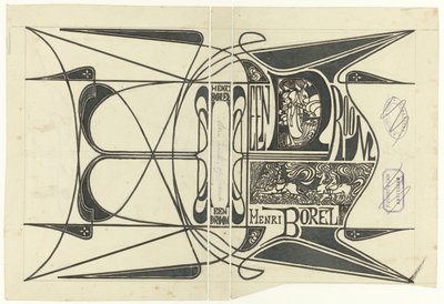 Projekt zespołu dla: Henri Borel, Sen, 1899 autorstwa Jan Toorop