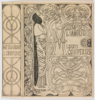 Projekt zespołu dla: Louis Couperus, Metamorfoze, 1897 autorstwa Jan Toorop