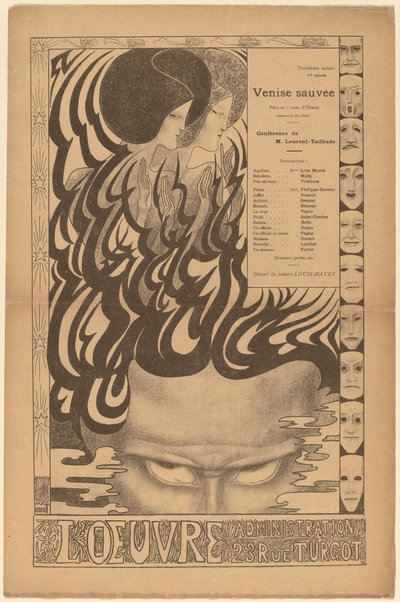 Uratowana Wenecja (Zachowana Wenecja) autorstwa Jan Toorop