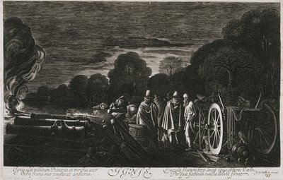 Cztery Żywioły, Ogień (Ignis), c. 1614-1622 (akwaforta) autorstwa Jan Van de II Velde