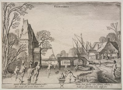 Dwanaście miesięcy: luty. autorstwa Jan Van de Velde