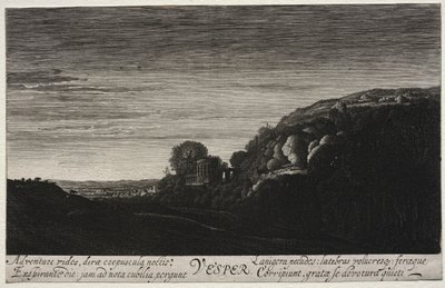 Pory dnia: Nieszpory. autorstwa Jan Van de Velde