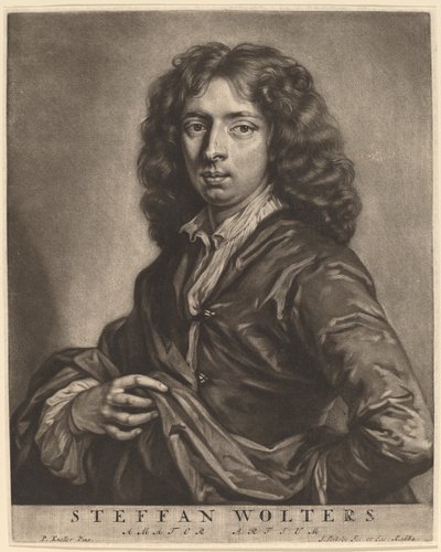 Steffan Wolters autorstwa Jan Verkolje I after Sir Godfrey Kneller