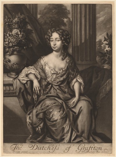 Księżna Grafton autorstwa Jan Verkolje I after Sir Peter Lely
