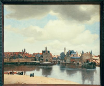 Widok Delft autorstwa Jan Vermeer van Delft