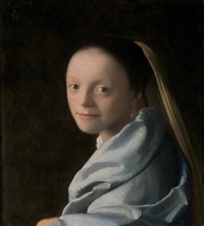 Studium młodej kobiety, ca. 1665-67. autorstwa Jan Vermeer van Delft