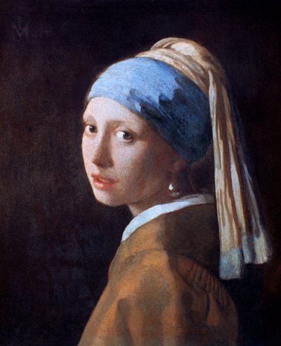 Dziewczyna z perłą, c1665 autorstwa Jan Vermeer van Delft