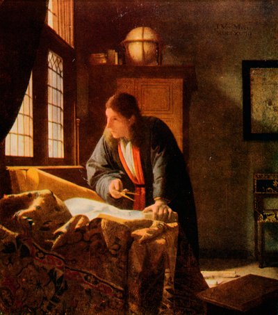 Geograf, 1669, 1911 autorstwa Jan Vermeer van Delft