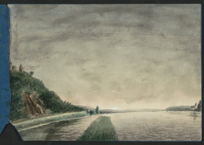 Górski krajobraz nad jeziorem autorstwa Jan Veth
