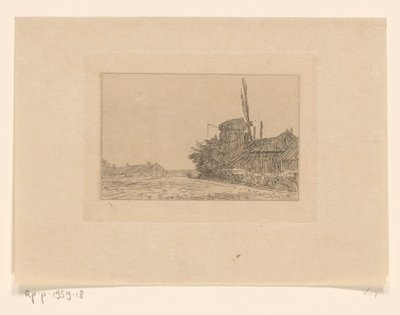 Wiatrak w Laren autorstwa Jan Veth