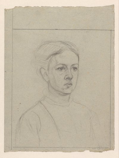 Portret Johanny Veth autorstwa Jan Veth