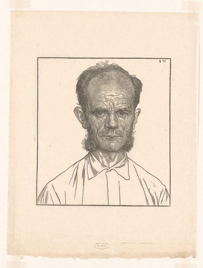 Portret Louwa, ogrodnika autorstwa Jan Veth