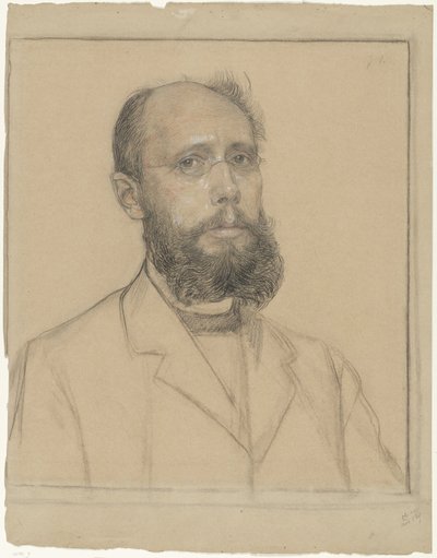 Portret Samuela Mullera autorstwa Jan Veth