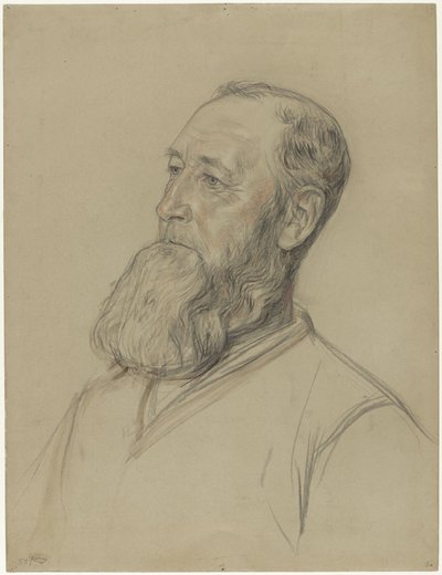 Portret handlarza jajami z Broek autorstwa Jan Veth