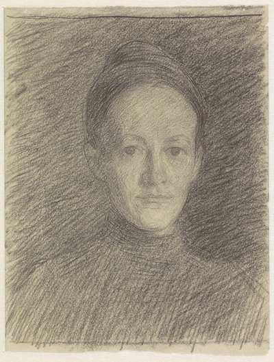 Portret panny C.J. weth autorstwa Jan Veth