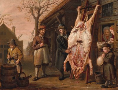 Ubita świnia autorstwa Jan Victors