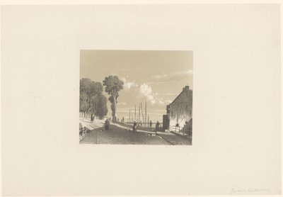 Widok Veerweg w Culemborg autorstwa Jan Weissenbruch