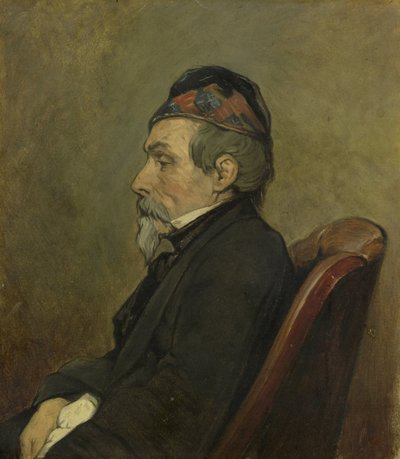 Portret Johana-Hendricka-Louisa Meyera, malarza morskiego autorstwa Jan Weissenbruch