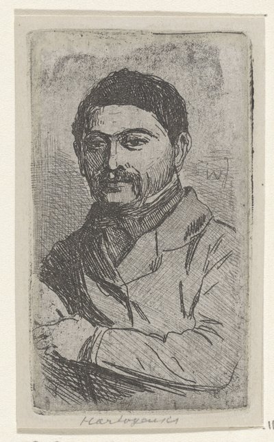 Portret Józefa Hartogensisa autorstwa Jan Weissenbruch