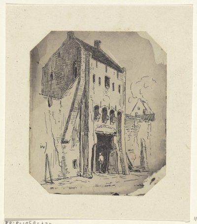 Steigerpoort w Leerdam autorstwa Jan Weissenbruch
