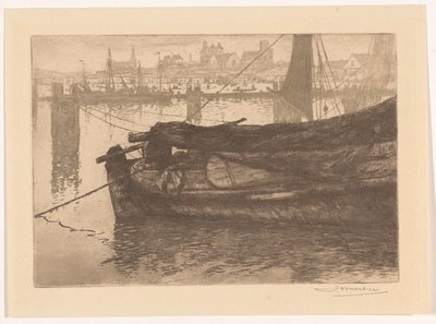 Port Scheveningen autorstwa Jan Willem Nortier (signed by artist)