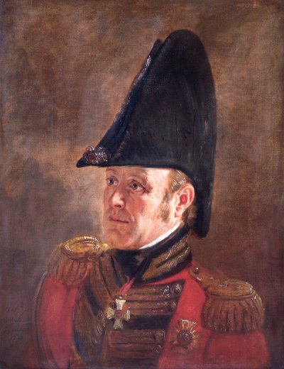 Generał Sir George Cooke (olej na płótnie) autorstwa Jan Willem Pieneman
