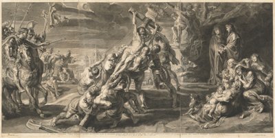 Podniesienie Krzyża autorstwa Jan Witdoeck after Sir Peter Paul Rubens